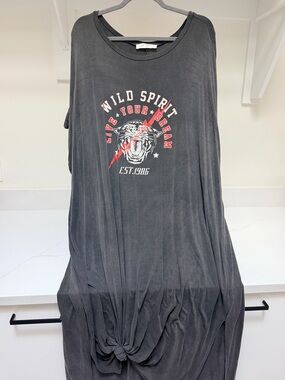 A Beautiful Soul Tiger Wild Spirit T-Shirt Dress